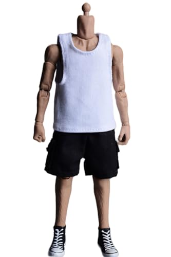 Figura a escala 1/12 Ropa para muñeca: Chaleco Accesorio coleccionable