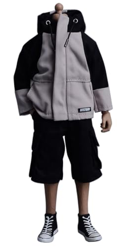 Ropa para muñecas a escala 1/12: Chaqueta de montañismo, accesorio coleccionable