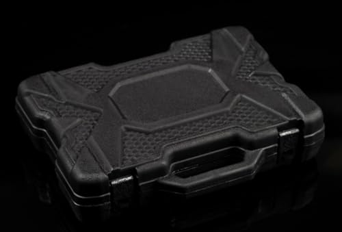 Accesorio para figura de acción a escala 1/6: modelo de maleta con arma y pistola