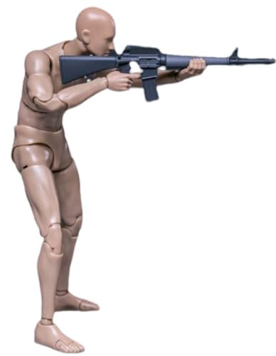 Figura de acción masculina a escala 1:12 - Movilidad flexible y multiarticular DPS01