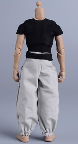 Figura a escala 1/12, ropa para muñeca: conjunto de traje de combate, accesorio coleccionable