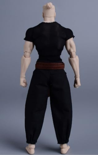 Figura a escala 1/12, ropa para muñeca: conjunto de traje de combate, accesorio coleccionable