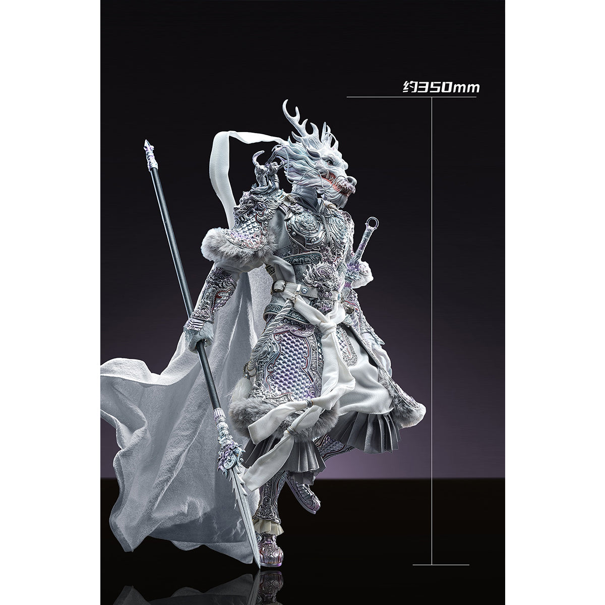 303TOYS The Twelve Zodiac: Azure/White Dragon King 1/6 Scale Action Figure