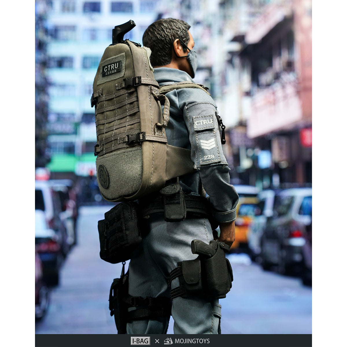 MOjingtoys, Chinese Hong Kong Urban Tactical Duty Team 2024: CTRU (Counter-Terrorism Response Unit)/ASU (Airport Security Unit)/RRT (Hong Kong Railway Response Team)/, Action Figures
