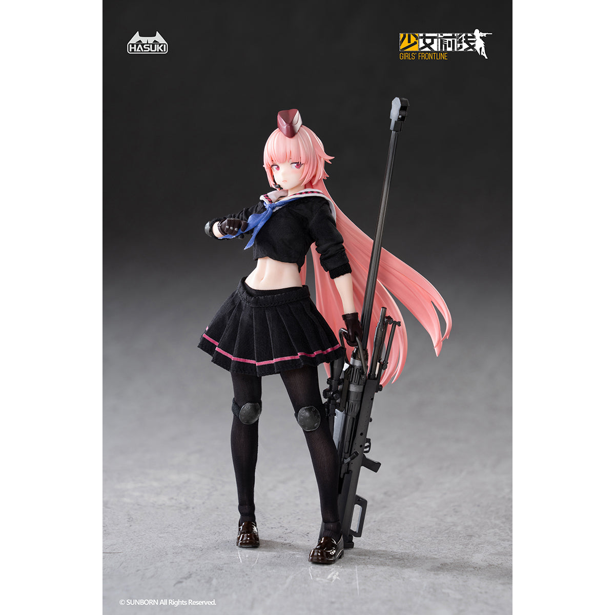 HASUKI PA011 Girls' Frontline NTW-20 1/12 Scale Action Figure