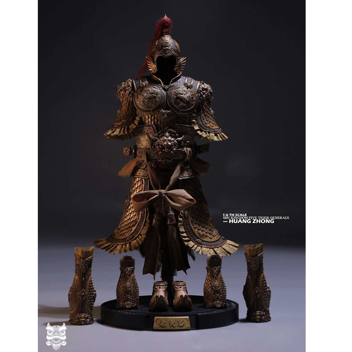 FYJ-STUDIO FYJ 002 Three Kingdoms General Of The Western Expedition Huang Zhong Bow And Arrow Falcon 1/6 Scale Action Figure