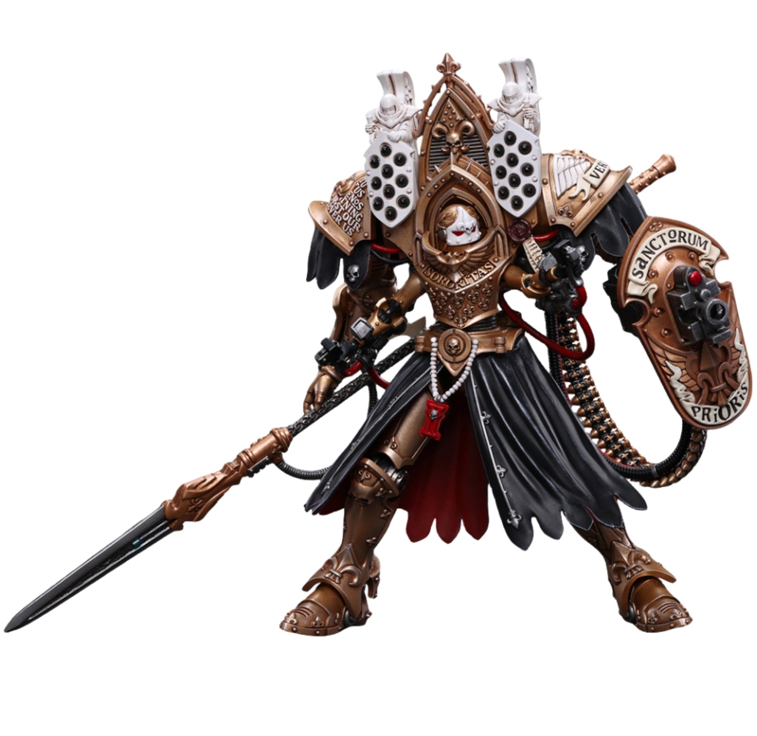 JoyToy Warhammer 40K : Figurines d'action Adepta Sororitas Abbesse Sanctorum Morvenn Vahl