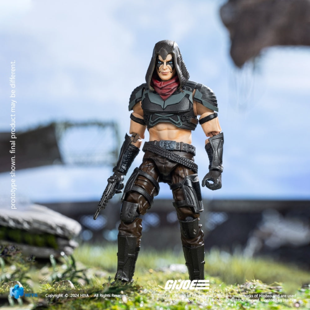 HIYA Collectible Figure Full Set: G.I.Joe Exquisite Mini Series Zartan, 1:18 Scale Miniature Action Figurine EMG0199