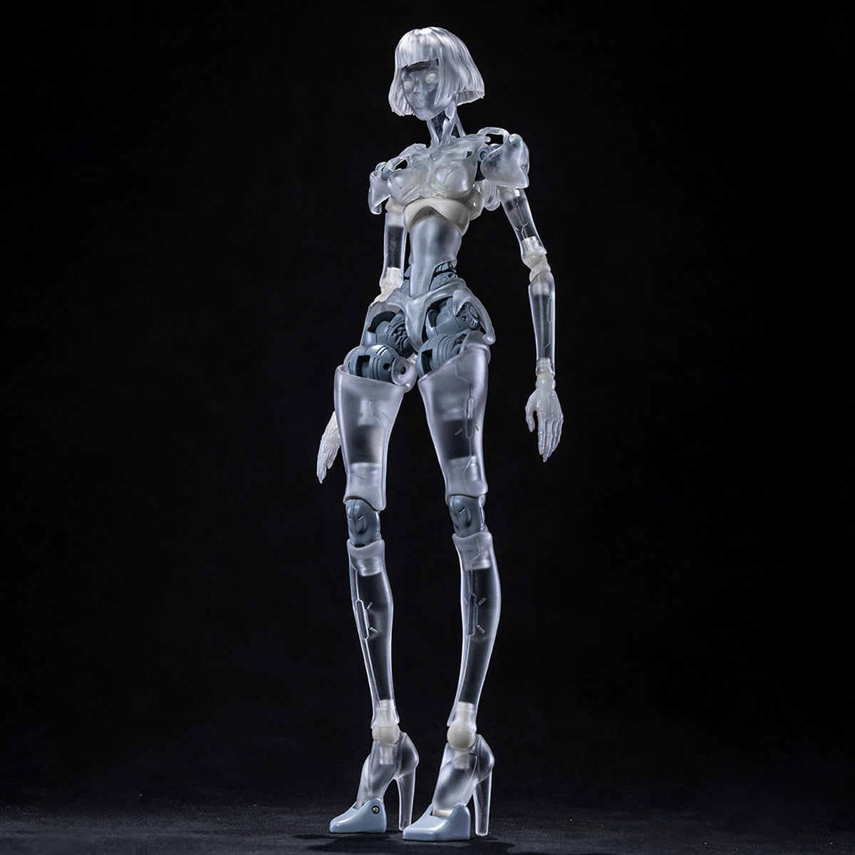 GUKE Workshop AI Agent-Femella C1 Figuras de acción de edición transparente