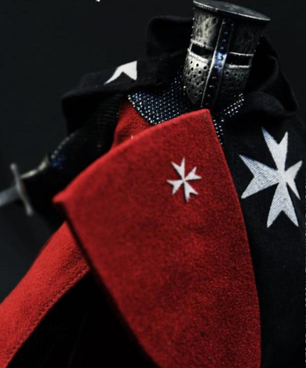 Figura de acción coleccionable del Fénix de Fuego: Caballeros Medievales de Malta, miniatura a escala 1:12 FP017 (Caballeros de Malta FP017)