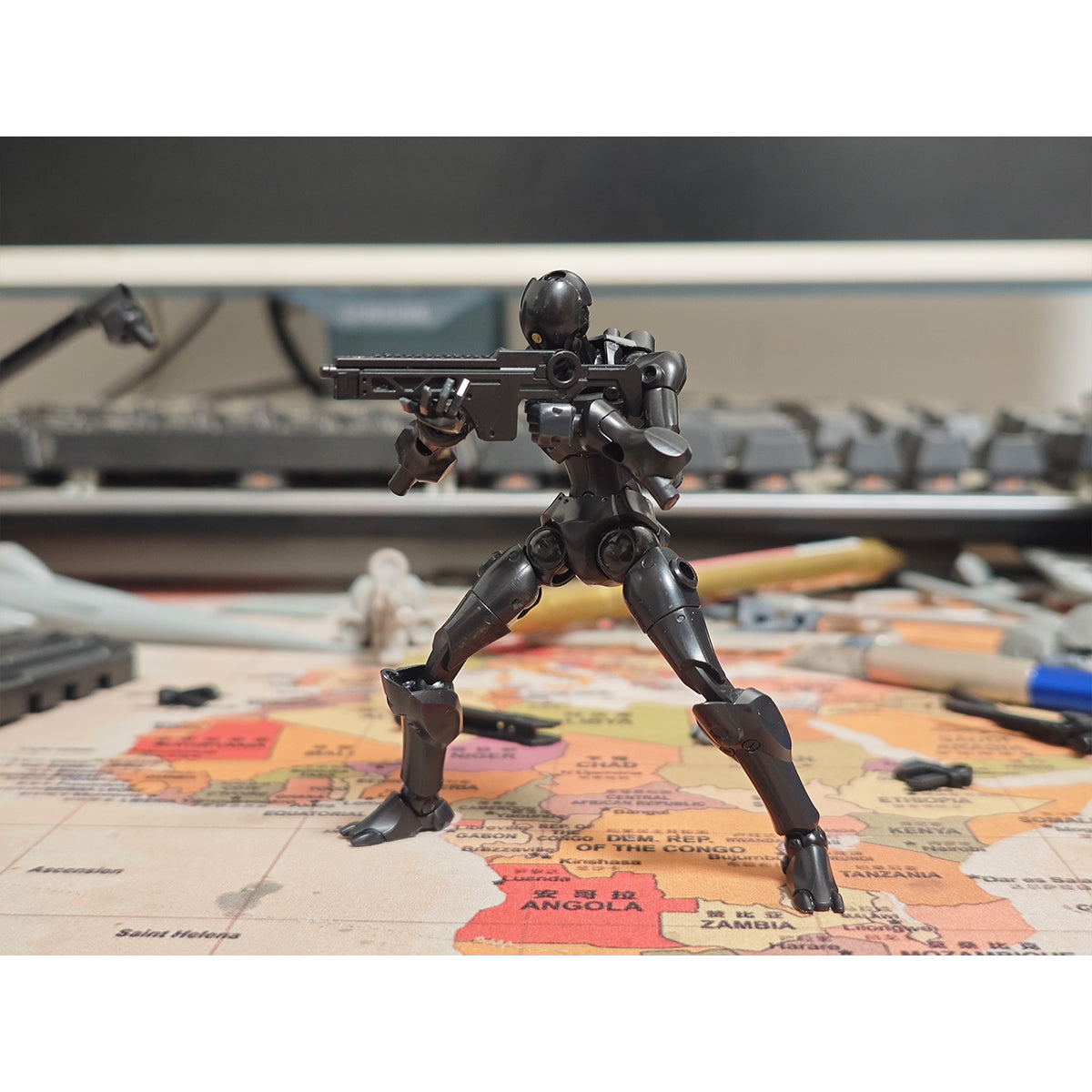 Sheik Mainland 3MIN PROJECT A Strong Attack Superhuman 1/18 Scale Model Kit