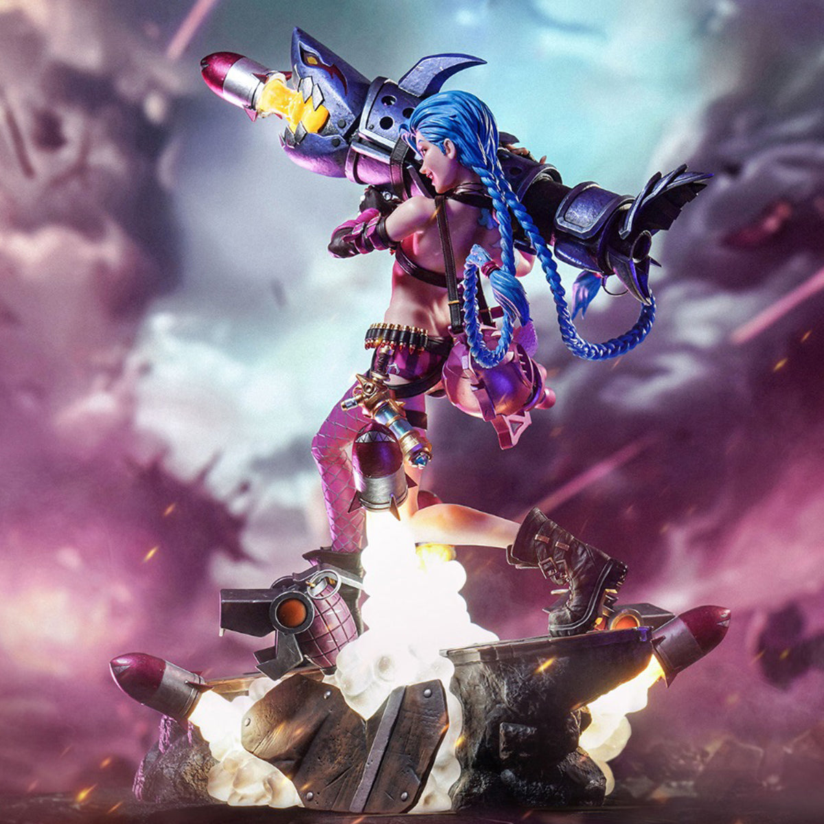PureArts League of Legends Jinx PA007LOL 1/6 Scale Art Game Figurine