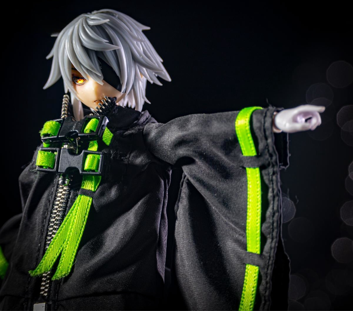 Figurine de collection KOTOBUKIYA 1/12, vêtements de poupée : chasse électronique pour figurine de collection de 6 pouces A006