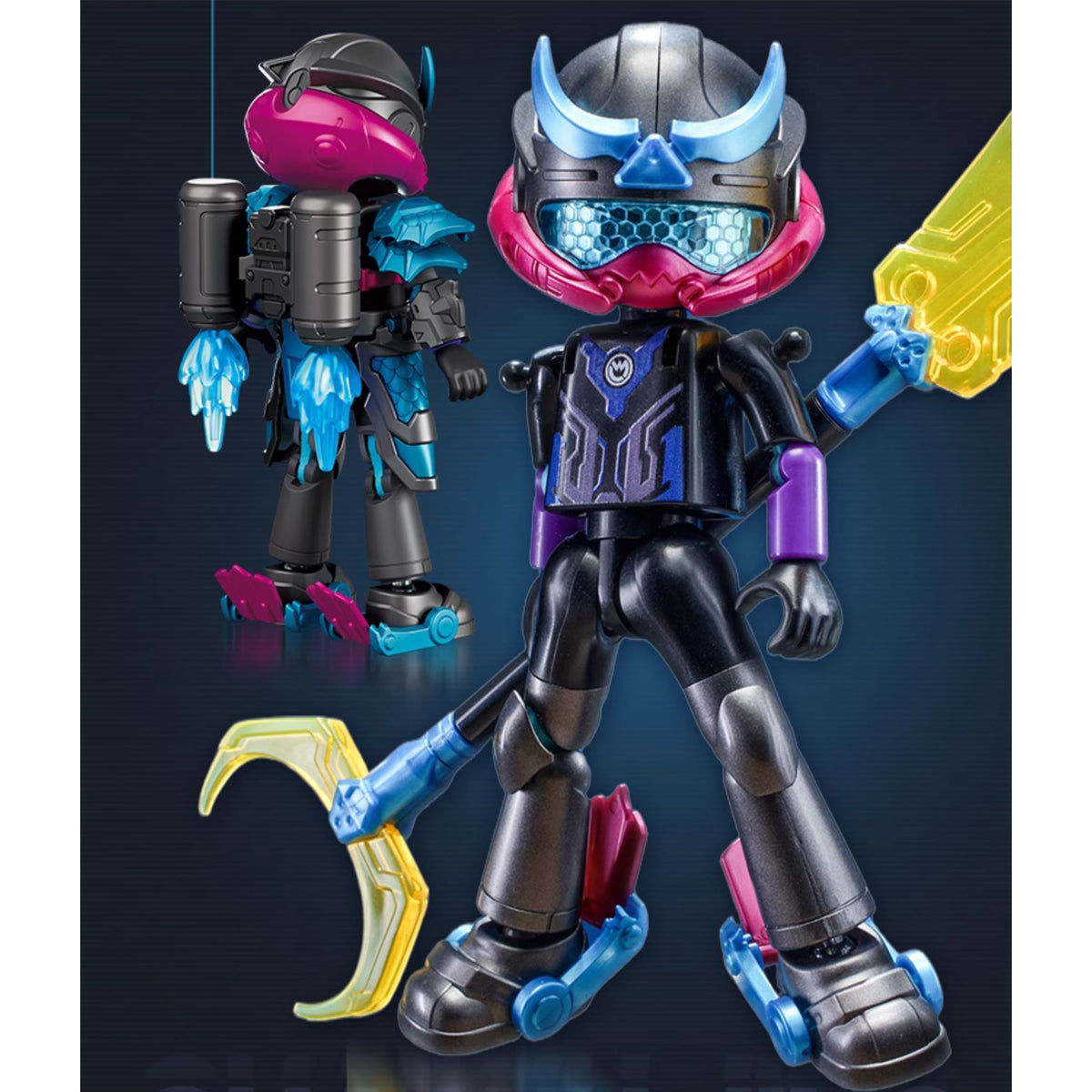 BLOKEES Hero Infinite Classic Edition 26 - Battle Suit Sha Wujing and Dharma Tang Sanzang Combination Model Kit