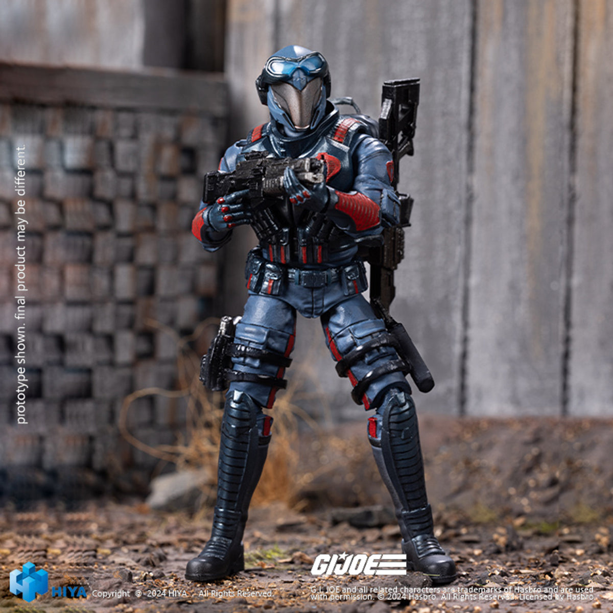 HIYA 1/18 Scale G.I. Joe: Cobra Viper EMG0156 Exquisite Mini Series Action Figure