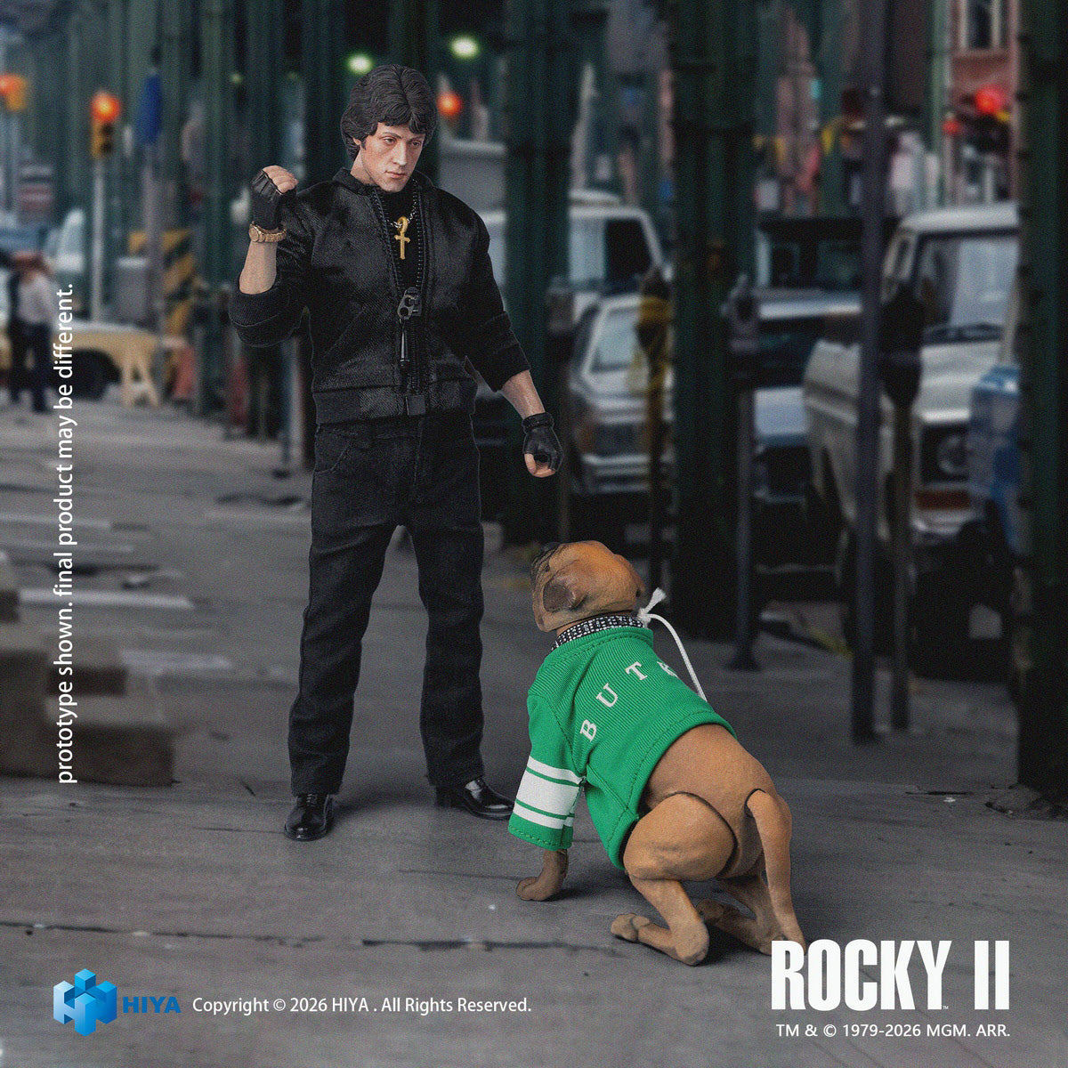 Rocky Exquisite Super Series Rocky 2 Balboa (ESR0185) 1/12 Scale Action Figure