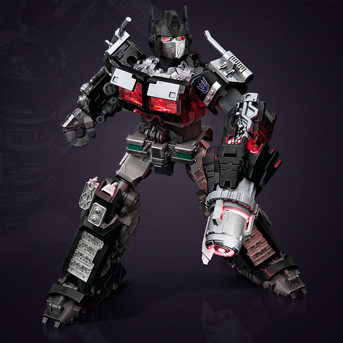 Kits de modelos de ensamblaje de Blokees: Transformers Classis Clase 08 - Nemesis, estilo Mecha Musume, miniatura de 13 cm de altura.