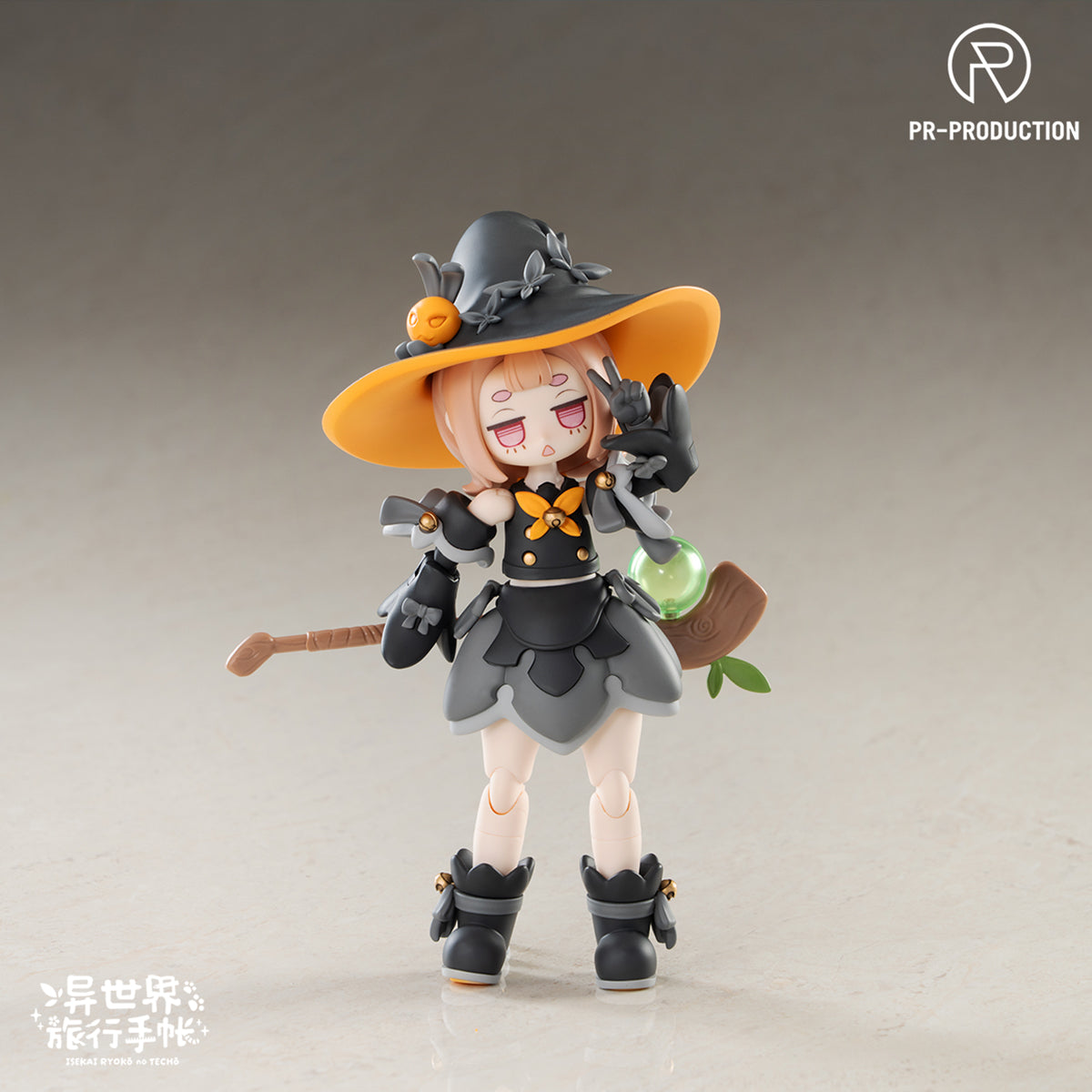 PR Production ISEKAI Travel Notebook Novice Mage Mars Stock & Play Expansion Pack 01 (Bubble Stand Type A) Doll Accessory & Model Kit