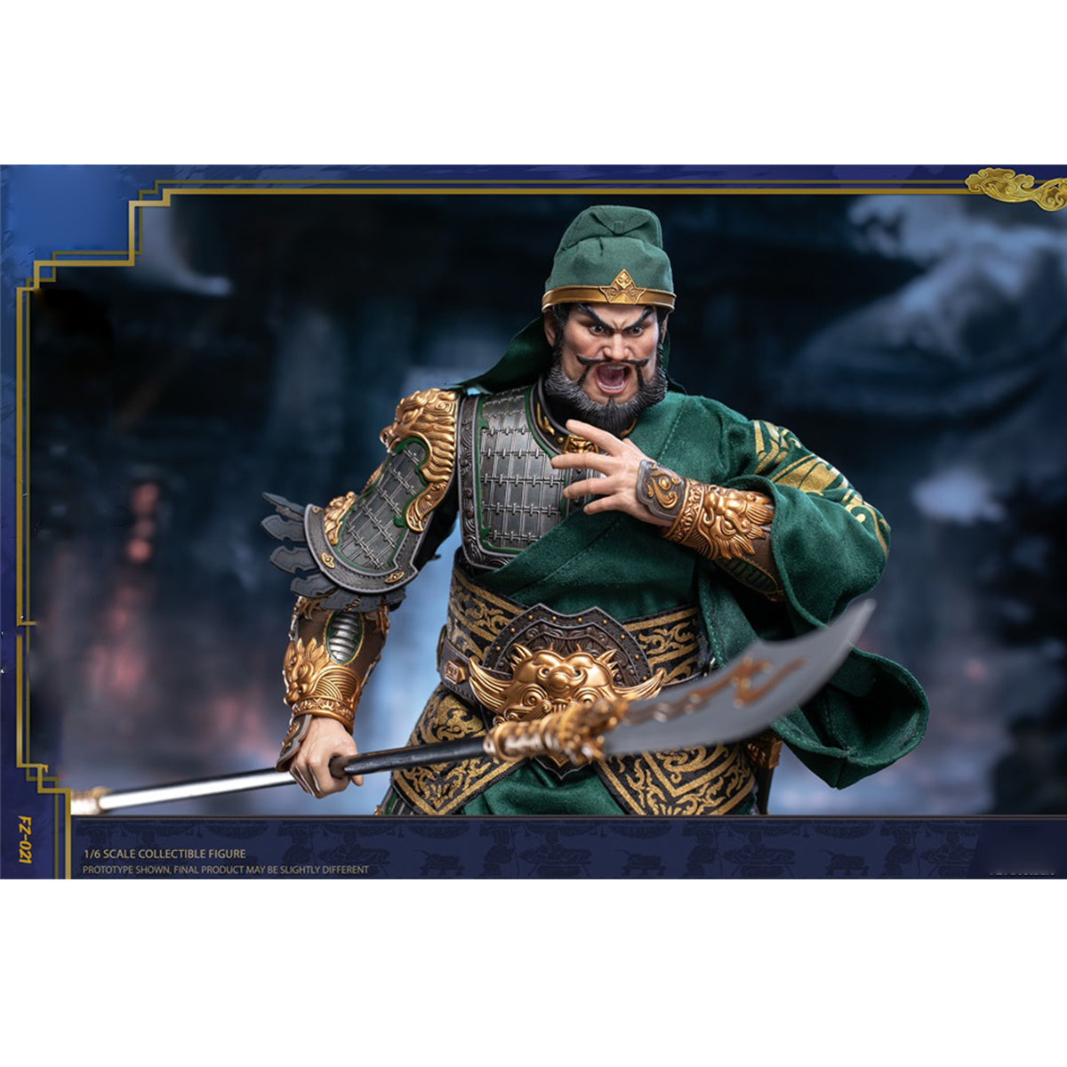 FZ Art studio The Legend of Brave Generals Wei Chapter: Tiger Fool Xu Chu Xu Zhongkang Action Figure
