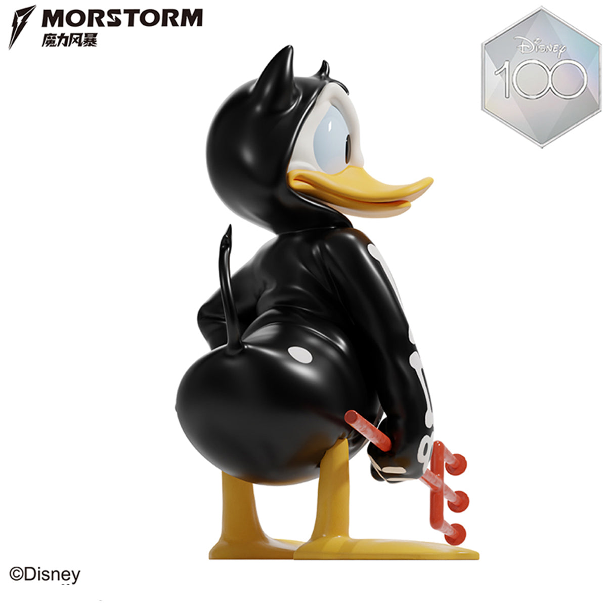 MORSTORM Disney 100th Anniversary Series Devilish Donald Duck Art Statue