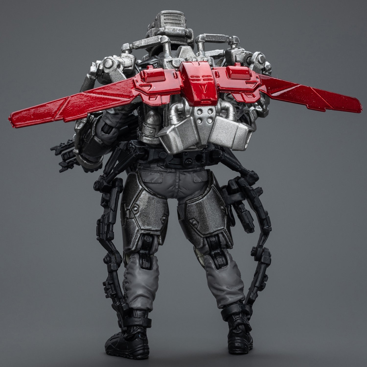 Figurine militaire de collection JoyToy : Army Builder Pack Loup solitaire avec exosquelette, figurines d'action à l'échelle 1:18 JT1743