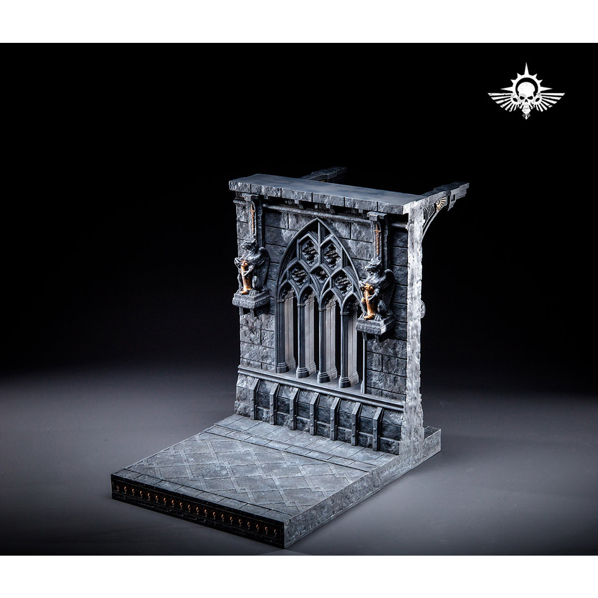Xinglan Workshop, Steel Casting Double-sided Temple Corridor, Scene Base for Action Figurine