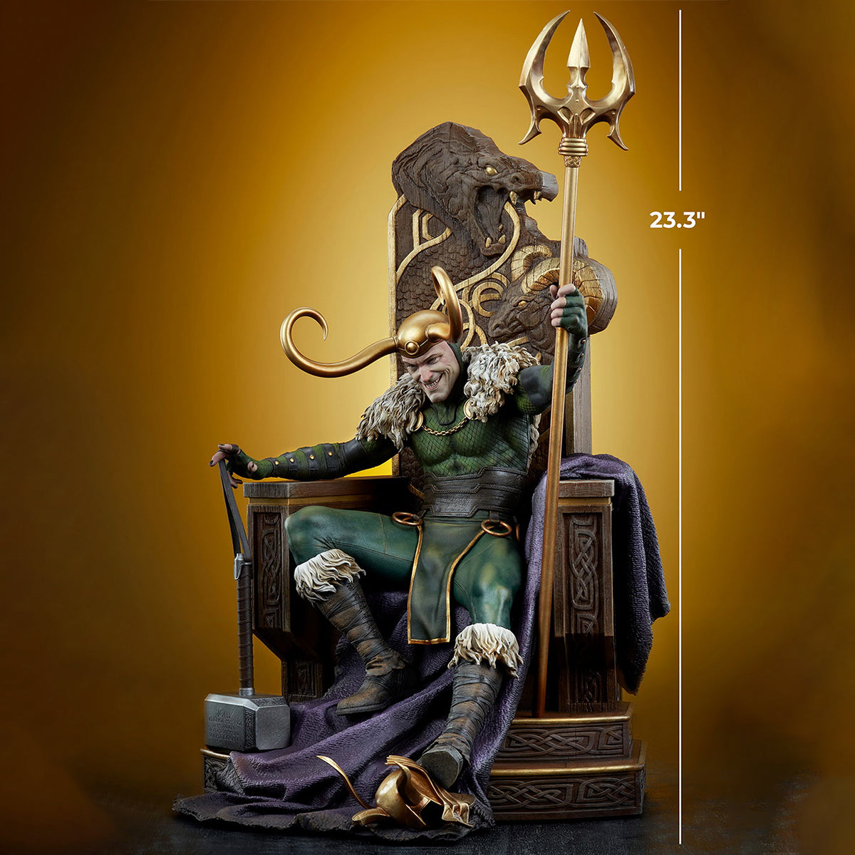 Sideshow Marvel Loki Art Statue
