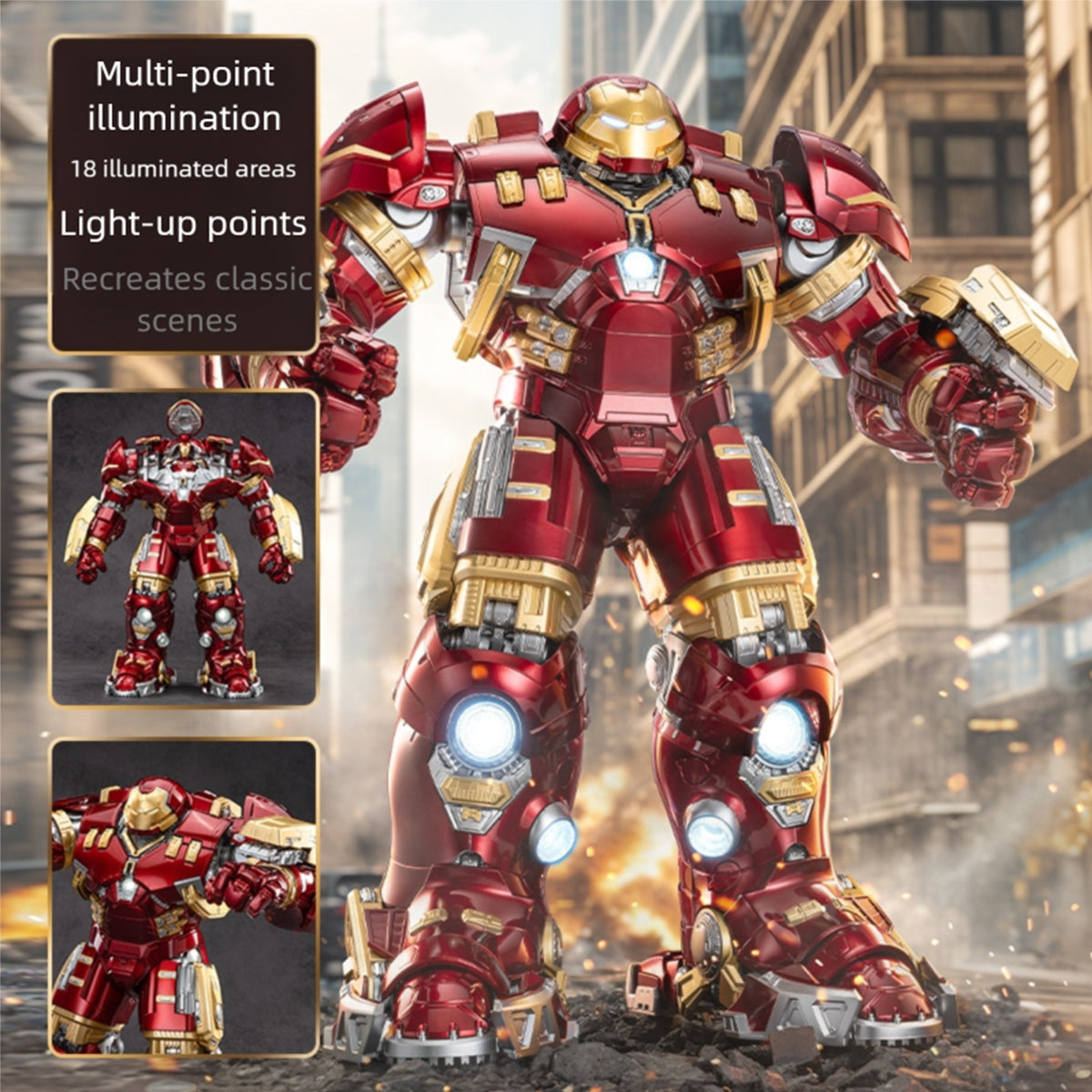 ZD Toys MK44 1907-44 Hulkbuster 1/7 Scale Action Figure
