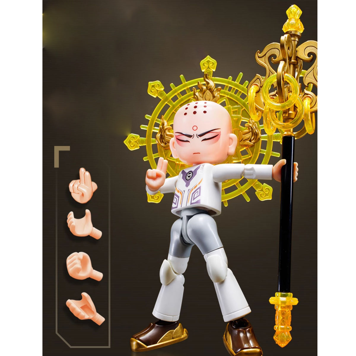 BLOKEES Hero Infinite Classic Edition 26 - Battle Suit Sha Wujing and Dharma Tang Sanzang Combination Model Kit