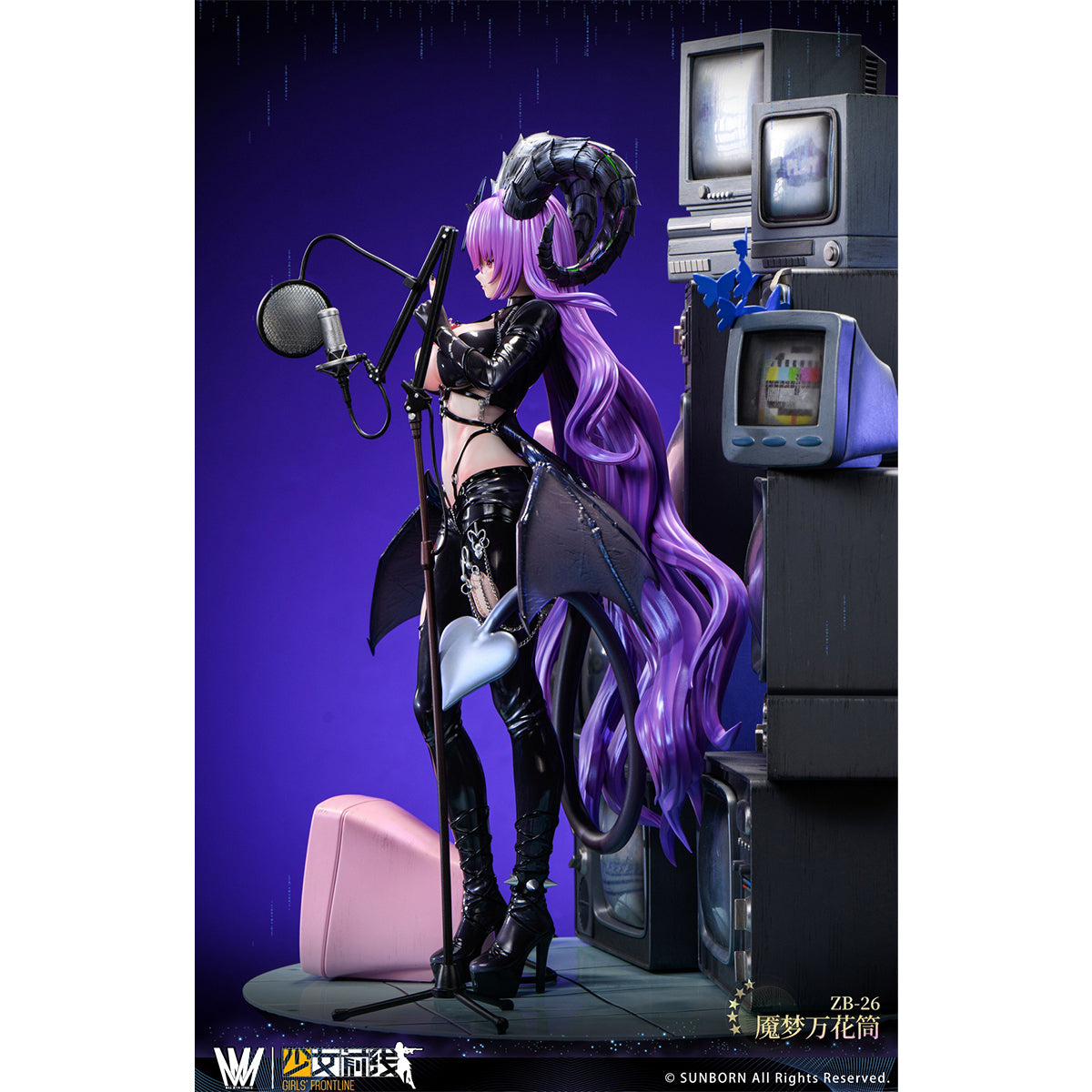 Max Milk Studio SNQX-001 Girls' Frontline Tactical Doll ZB-26 1/4 Scale Art Statue