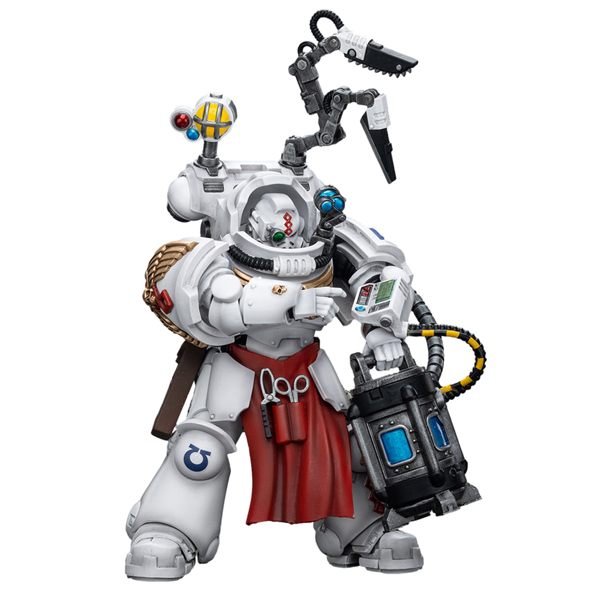 JOYTOY Warhammer 40,000 1/18 Uitramarines Apothecary Biologis JT7219 Action Figures