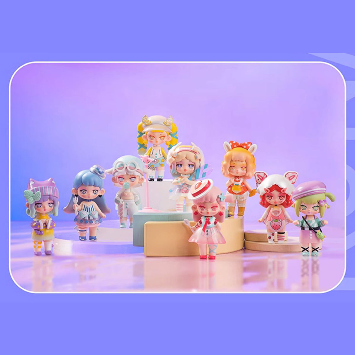 Simontoys Bubble Girl Group Blind Box Figure