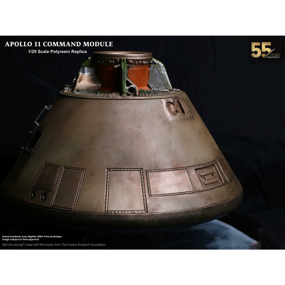 STAR ACE Toys Resin Series Apollo 11 Command Return Capsule Regular Edition Statue