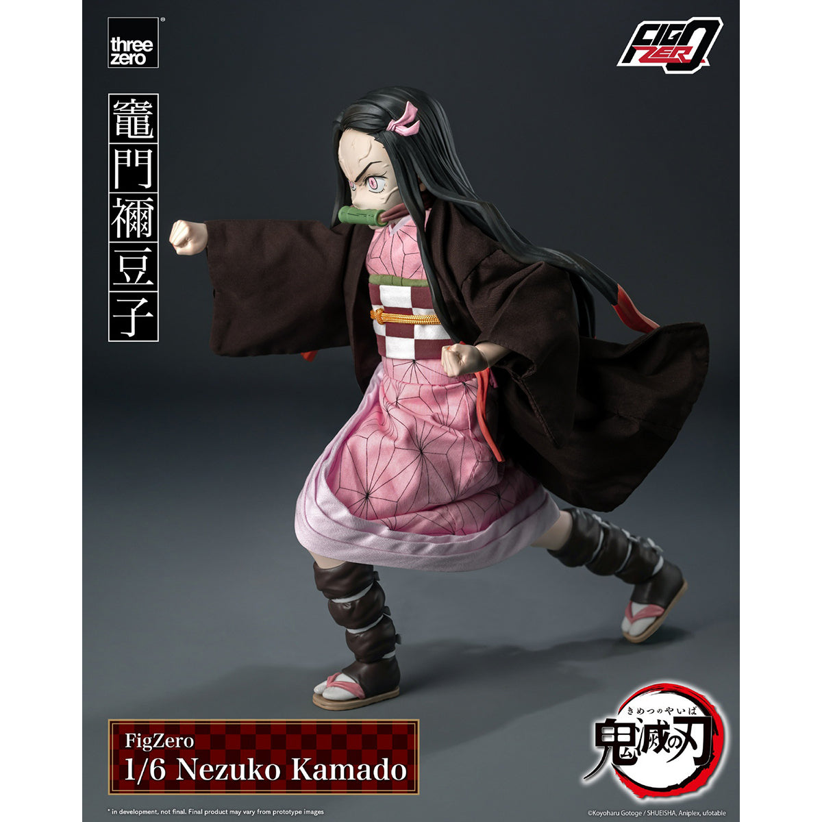 Threezero Demon Slayer: Kimetsu no Yaiba - Kamado Nezuko 3Z06680W0 1/6 Scale Action Figure