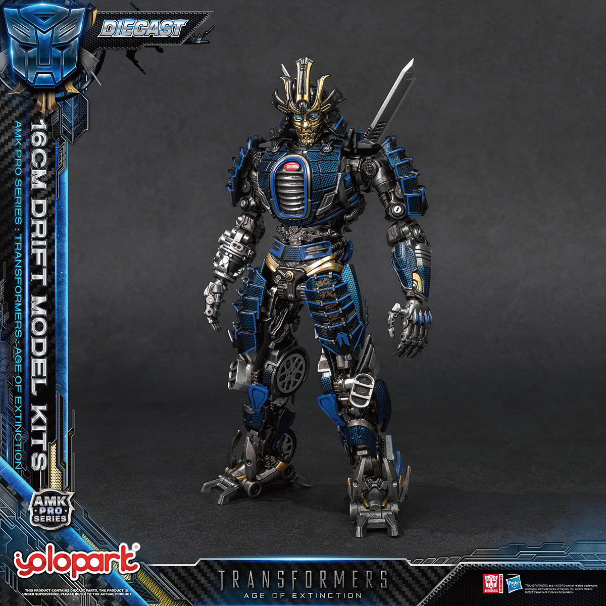 YOLOPARK AMK PRO Series Transformers Drift Die-Cast Assembly Model Kits