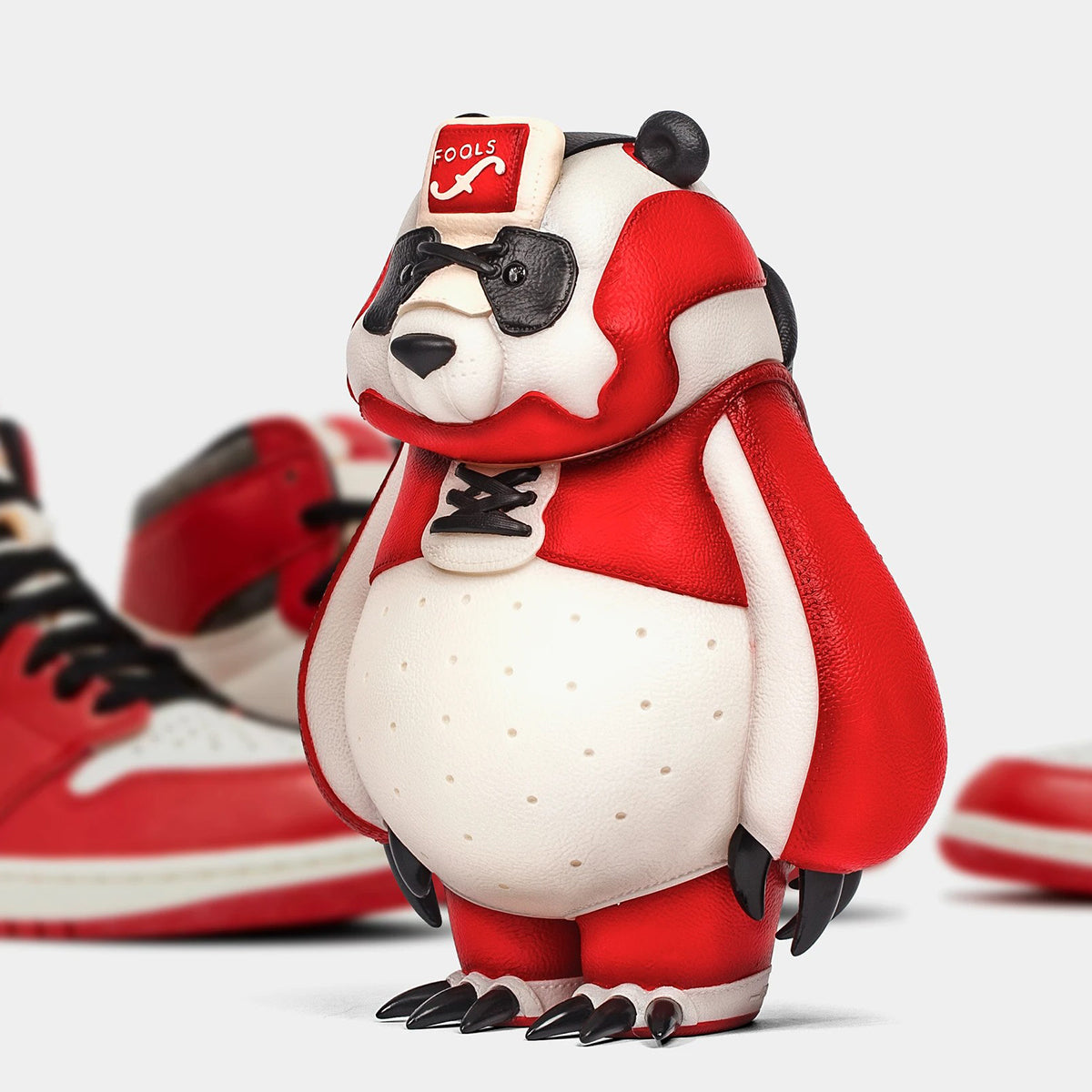 Fools Paradise, Kakkoii Taiketsu Panda 23, H26cm Statue Figurine