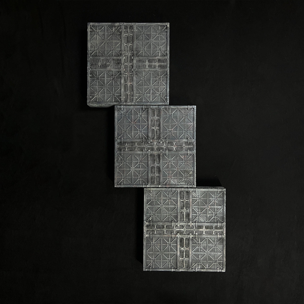 Xinglan Workshop Steel Casting Warhammer Infinite Combo Diorama Scene Base Fit 1/12 Scale Action Figure