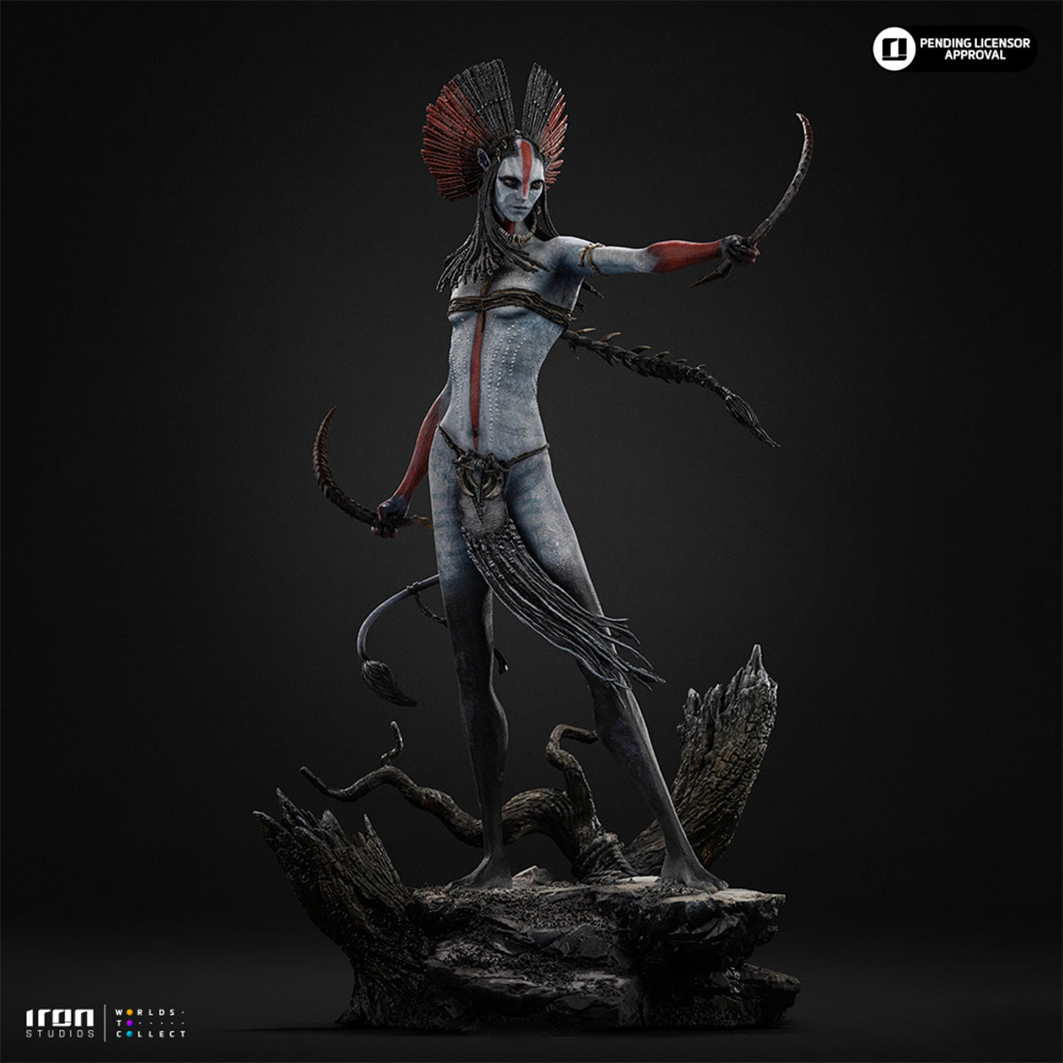 Iron Studios AVAT134125-10 Avatar 3: Fire and Ash - Varang 1/10 Scale Art Statue
