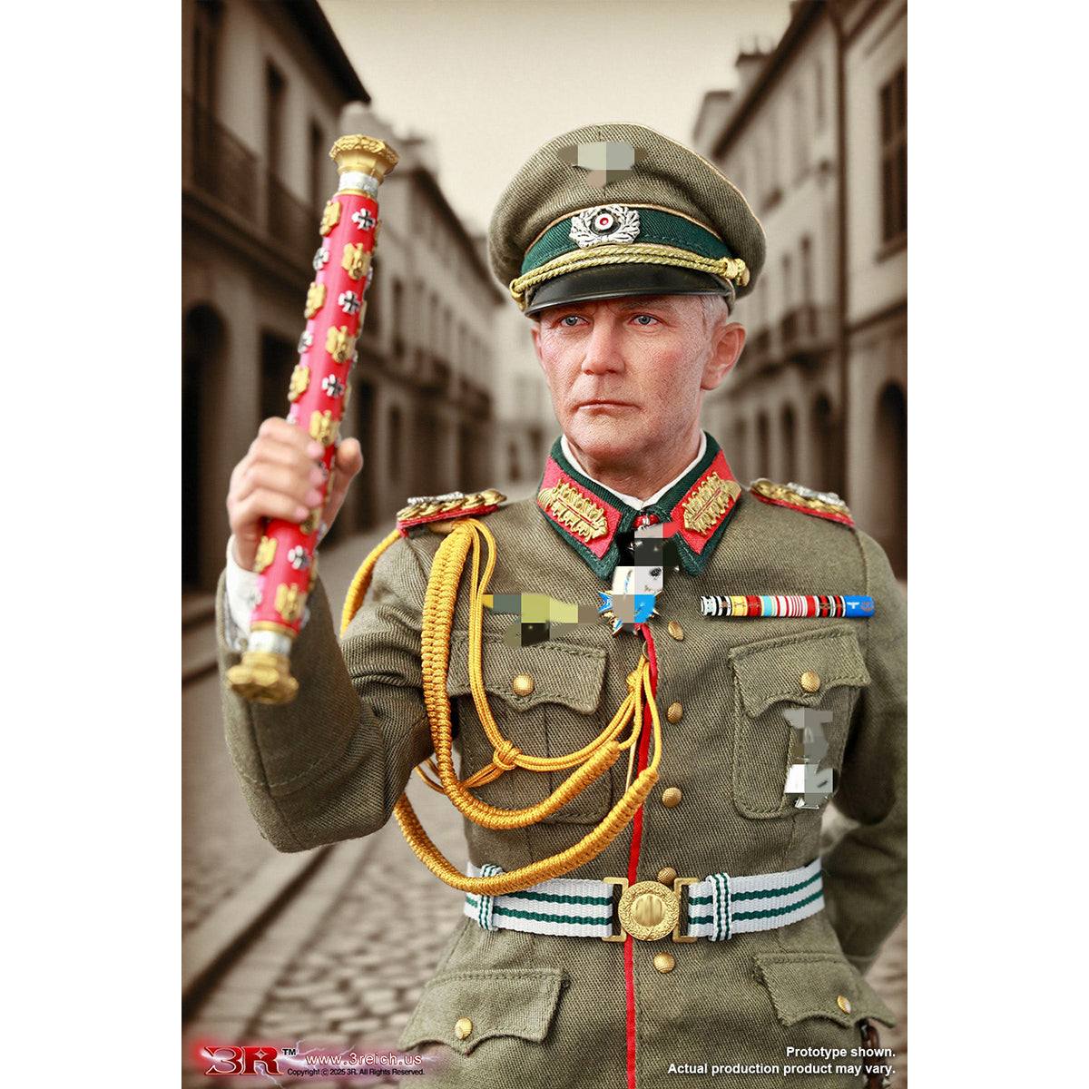 DID 3R WWII German Generalfeldmarschall - Fedor von Bock 1/6 Scale Action Figure