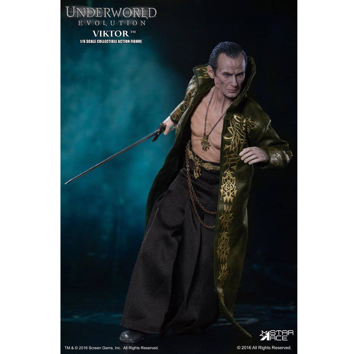 STAR ACE Toys Underworld Vampire Elder Dual Head Sculpt Edition Action Figure