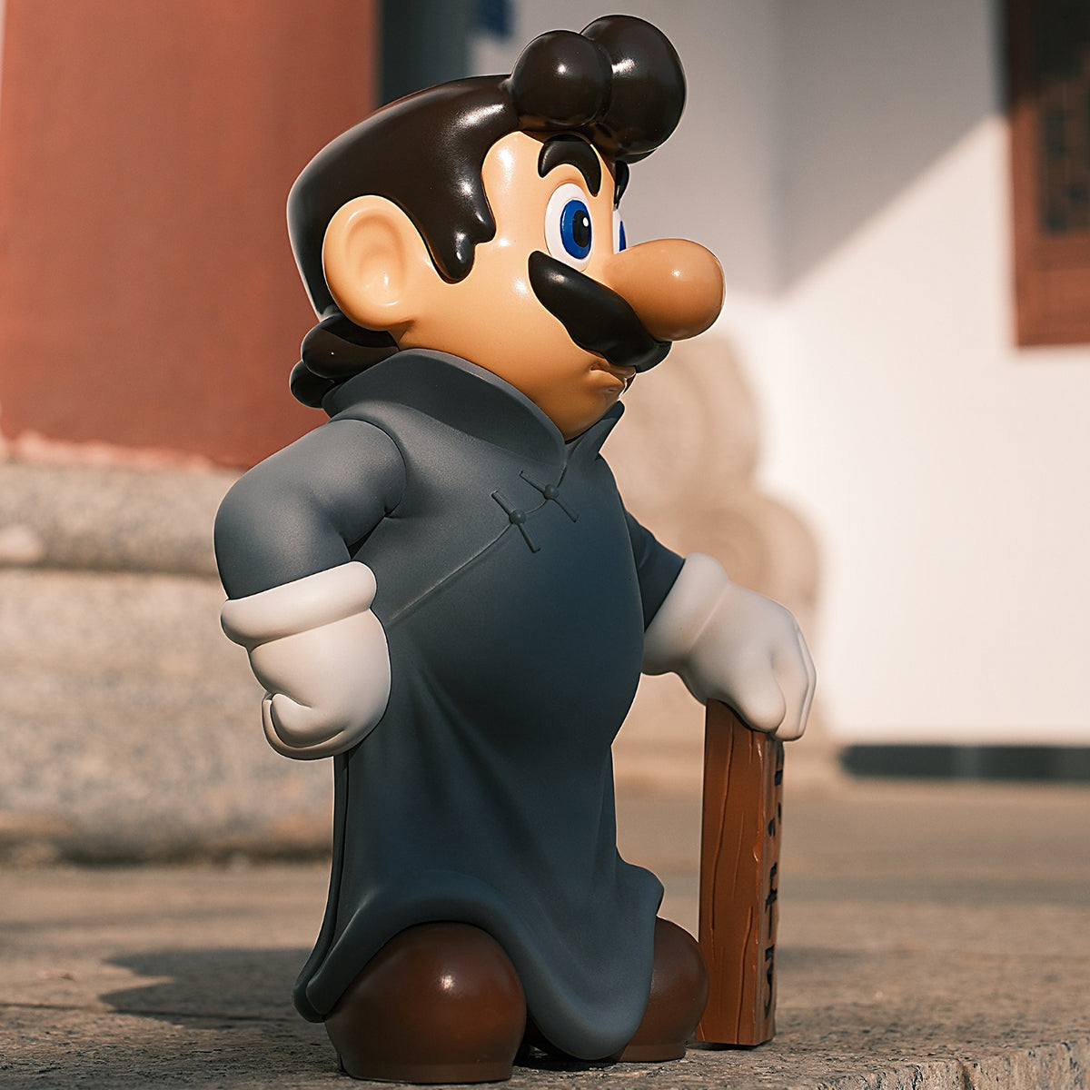 PNJ Grocery Store - Good Youth Ma Xun Quits Resin Art Toy Statue