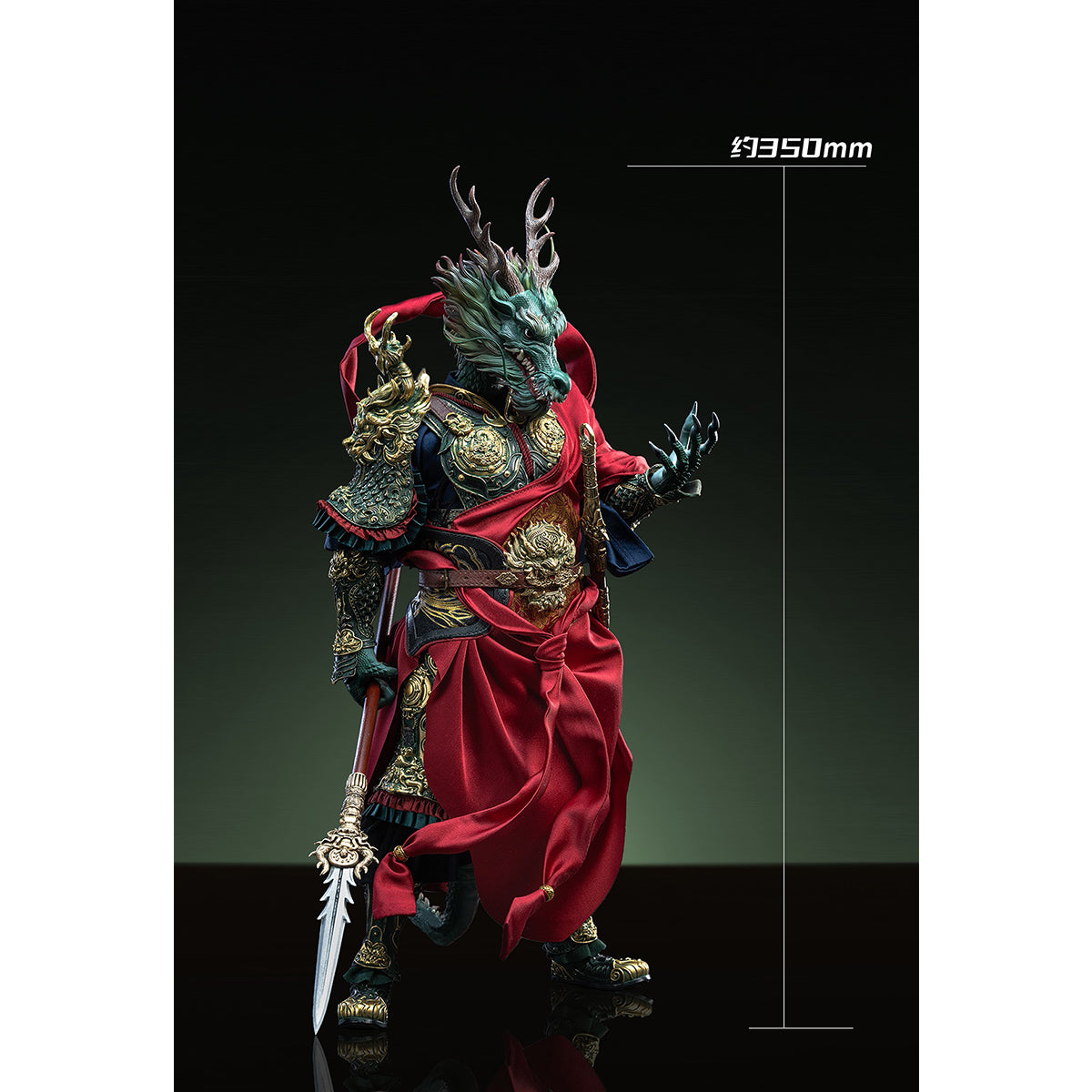 303TOYS The Twelve Zodiac: Azure/White Dragon King 1/6 Scale Action Figure