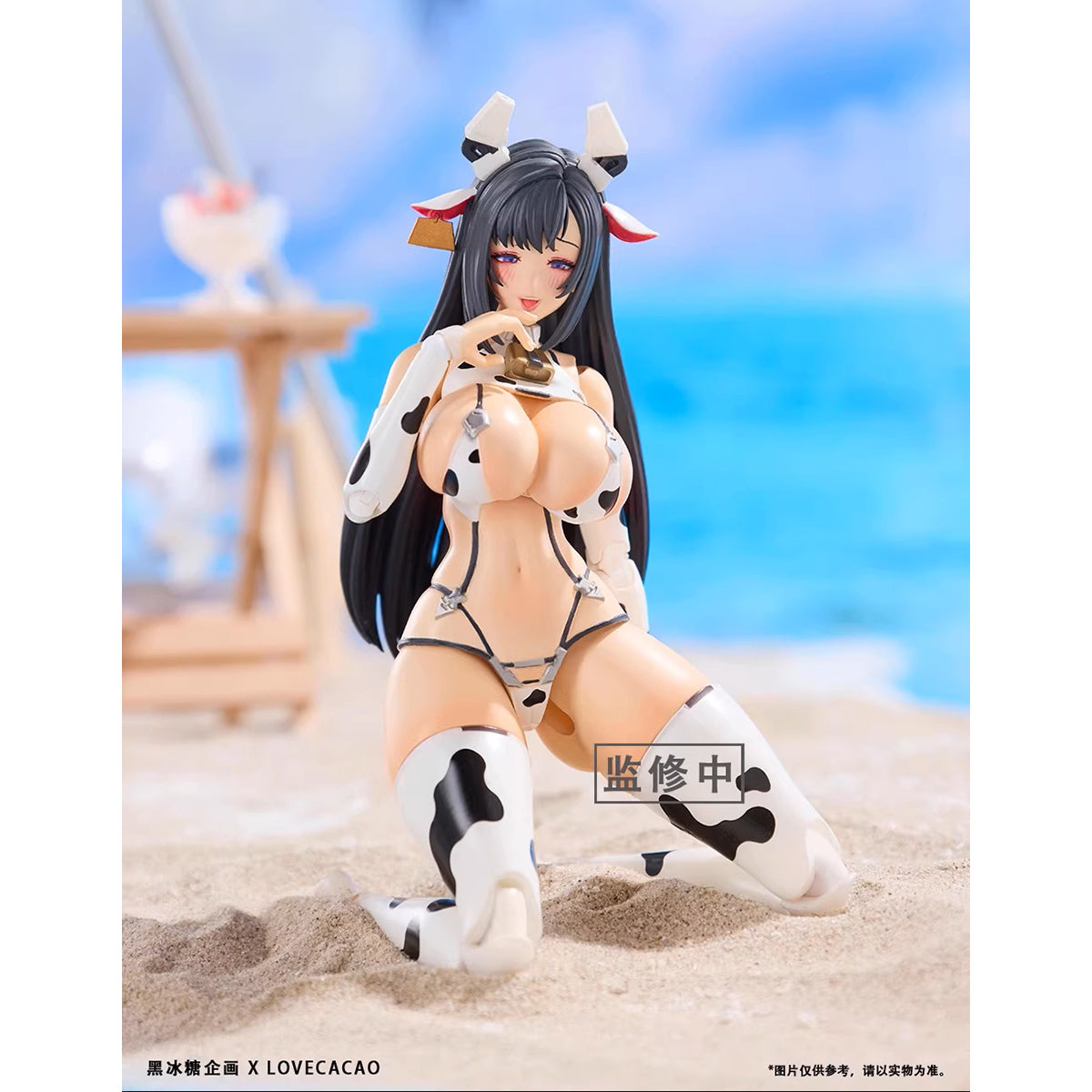 Black Rock Sugar Project Milky White Cow Girl 1/12 Scale Action Figure