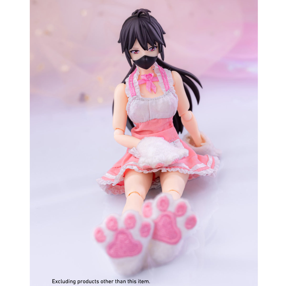 HASUKI 1/12 Maid Outfit Doll Clothes Costume Accessory for 6-inches Figure