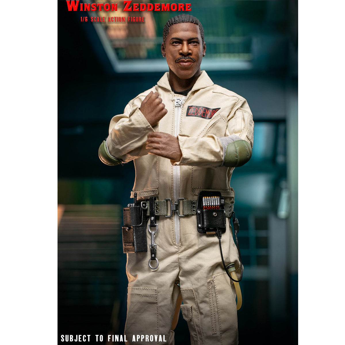 STAR ACE Toys Ghostbusters Winston Zeddemore Action Figures