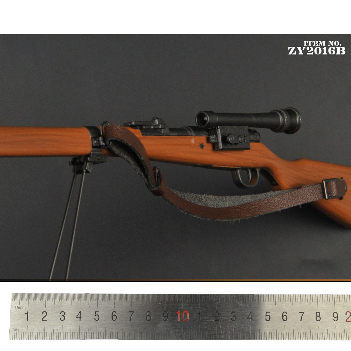 ZYTOYS, Rifle Mini Weapon Model, Doll Accessory for 12-inches Action Figurine