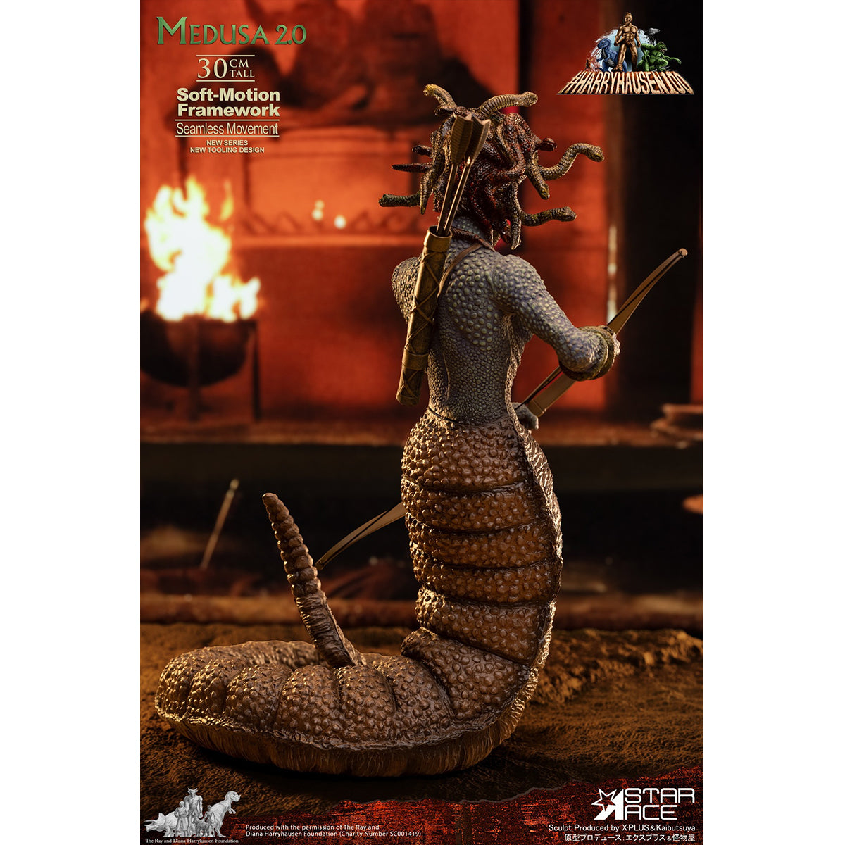STAR ACE Toys Ray Harryhausen Series Medusa Art Figurine