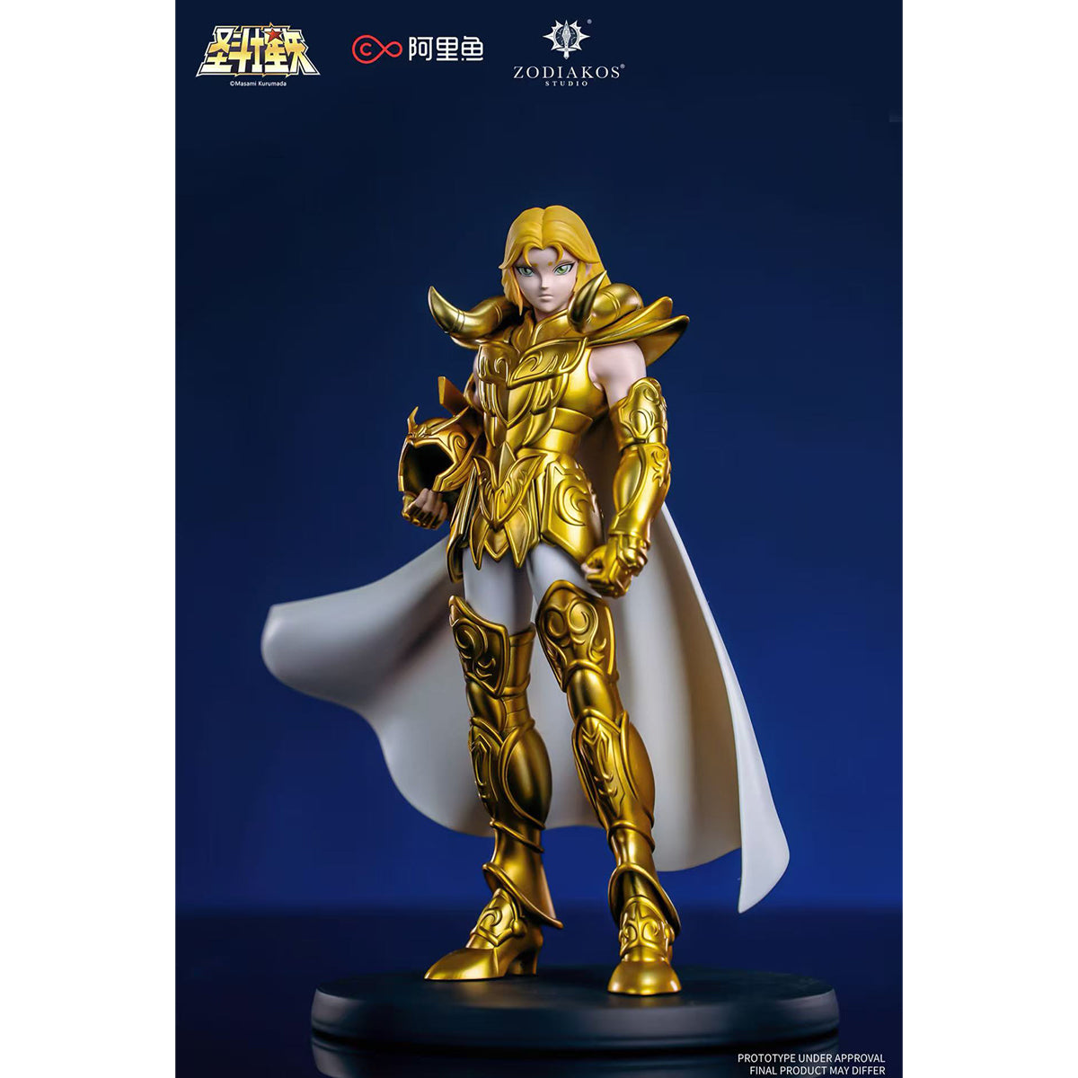 Zodiakos Studio, Saint Seiya SS-01 Libra Dohko/SS-02 Aries Mu/SS-03 Sagittarius Aiolos/SS-04 Virgo Shaka, Art Anime Statue