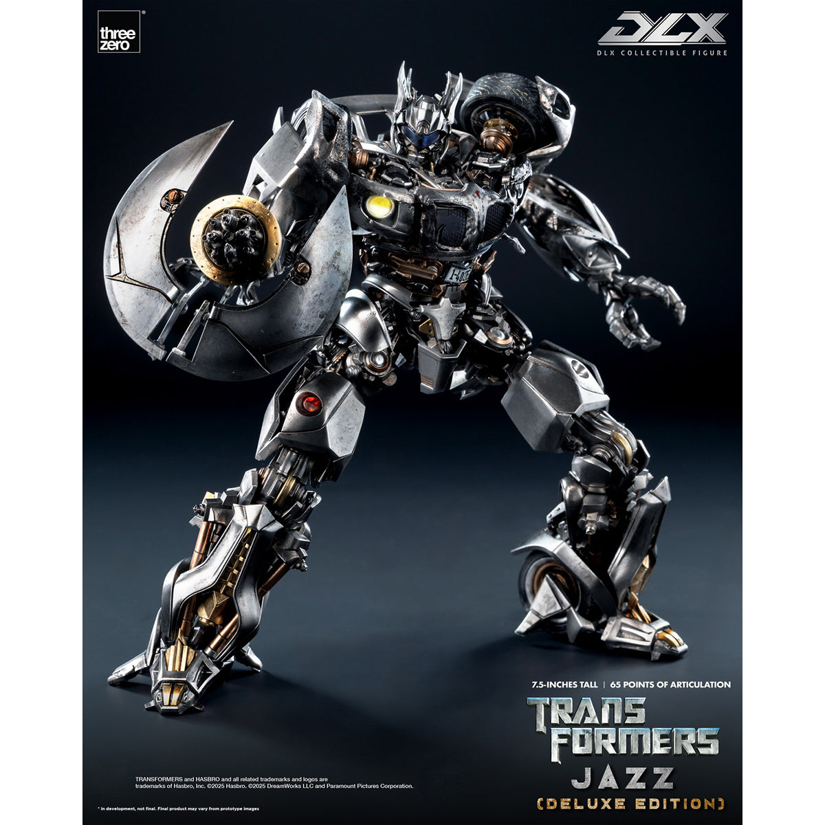 Threezero Transformers DLX Jazz Action Figure