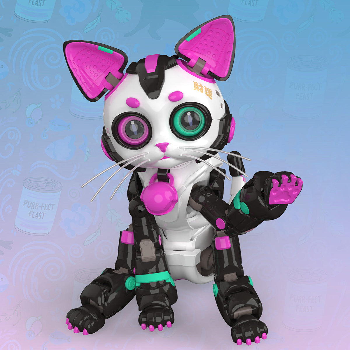 SENSMETA Cyber Zoo Cat28 Limited Edition Action Figure